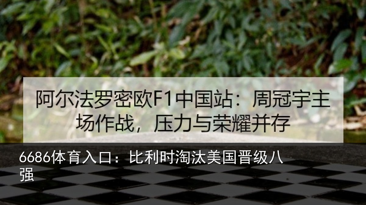 6686体育入口:比利时淘汰美国晋级八强